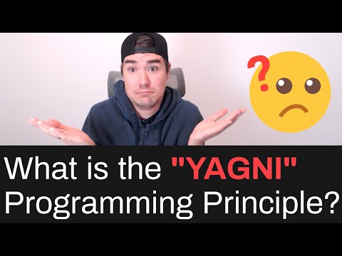 What is YAGNI Programming Principle?