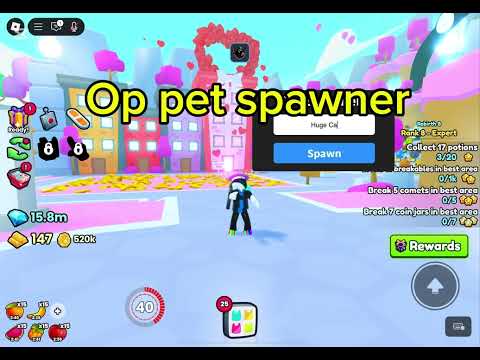 [💖 VALENTINE'S TOWER! ⛅] Pet Simulator 99 OP PET SPAWNER: MOBILE!