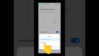 how to change location settings|turn on location navigation bar|accessibility button setting#shorts