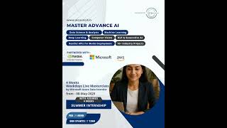 Advance AI Bootcamp: ML, DL, NLP, GenAI & API. Cert + Internship. Join now - aicouncil.in #mlcourse