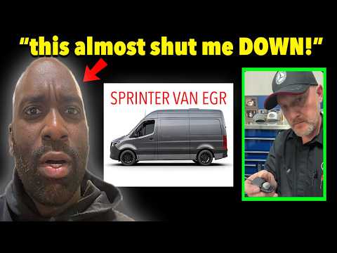 How a Sprinter Van Specialist Saved My Business by Fixing a Hidden EGR Valve Problem @SprinterDoctor