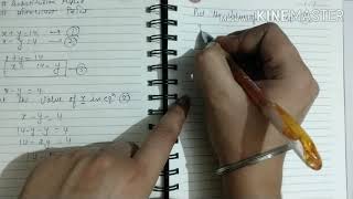Class10 maths chapter3 pair of linear equation in two variable ex3.3 substitution method easy explai