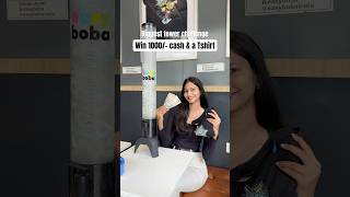 Boba Tower Challenge😍📍Easy Boba #challenge #boba #bubbletea