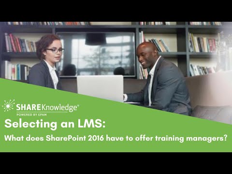 Selecting an LMS: What does SharePoint 2016 have to offer training managers?