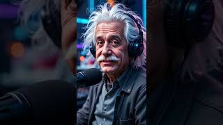 What If Einstein Had a Podcast in 2025? 🎙️ #alberteinstein #podcastlife  #hyperrealism