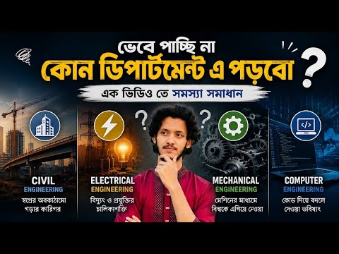 কোন ডিপার্টমেন্ট এ পড়বো।।  কোন ডিপার্টমেন্ট সেরা। kon Department valo।।  ডিপ্লোমা ইন্জিনিয়ারিং।। 