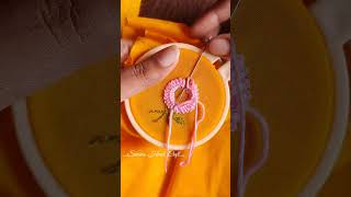 Trendy stitch.......  🌸🌷🪡 #viral #creative #tutorial #stitch #design #shortvideo