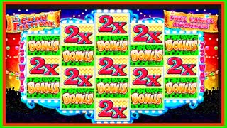 ★★JACKPOT HANDPAY★★$500 BETS★★EL GRAN FESTIVAL HIGH LIMIT SLOT MACHINE BUENO DINERO MUSEUM SLOTS IGT