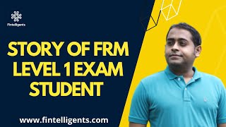 Story of FRM Level 1 Exam Student  | WhatsApp +91 9819137880 #frm #frmexam
