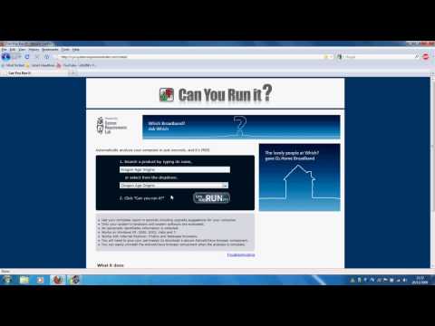 Check if your computer can run your PC games