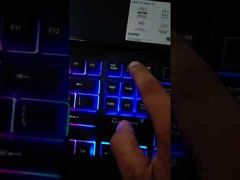 RPM EURO GAMES KEYBOARD REVIEW Light On Off Button #shorts #eurogames