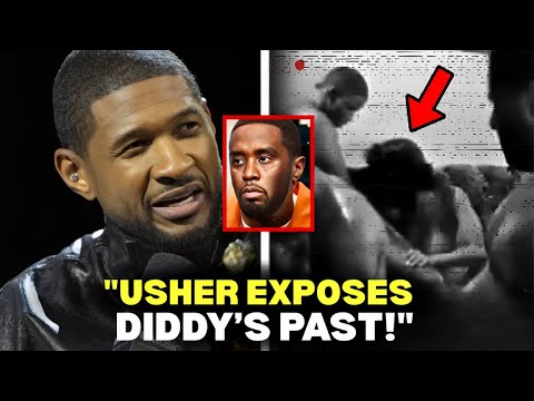 "Diddy in Shock as Usher Reveals Shocking Evidence of Diddy's Involvement with Minors on FreakOFFS"