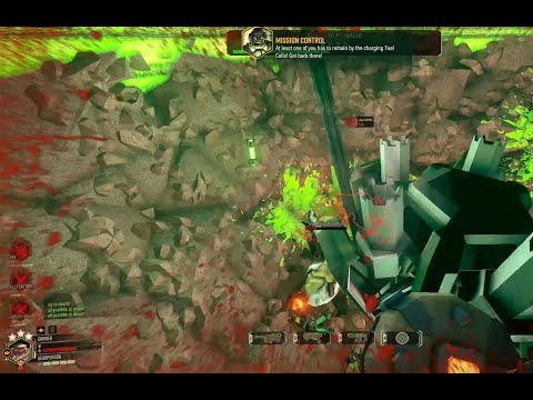 Very strange Driller in pub lobby(Deep Rock Galactic)