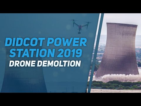 Didcot Power Station Cooling Towers Demolition 2019: Close Up & Power cut!