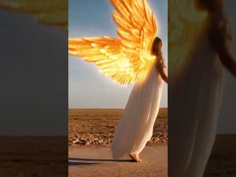 "Unleashing Freedom: A Girl with Wings Soars Into the Sky!" #trending  #shorts #ai