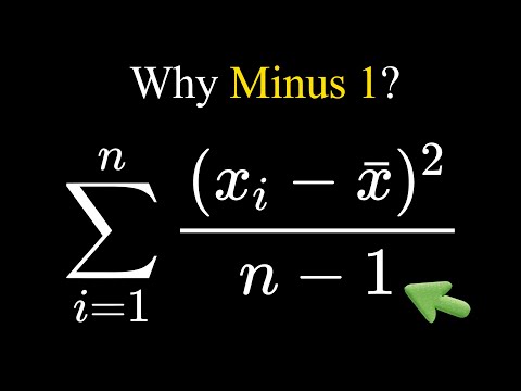 Understanding N-1 in the Sample Variance Formula