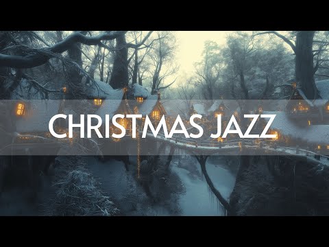 4K Christmas in a Fairy-Tale Forest 🎄 Relaxing Jazz & Magical Holiday Mood