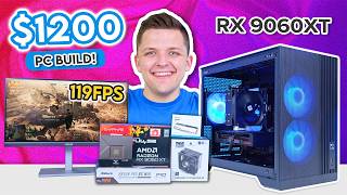 Best $1200 Gaming PC Build Right Now! 👀 [Full Build Guide]