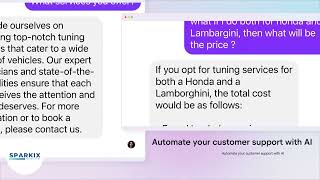 Customer Support Automation with AI - Sparkix Technologies