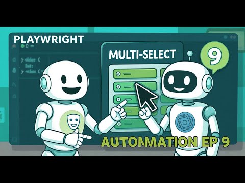 Playwright Tutorial in Tamil – Part 9 | Multi Select Dropdown Automation |