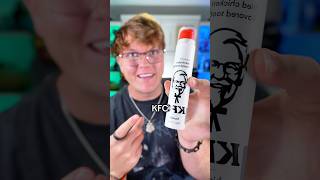 Trying KFC Fried Chicken Flavored TOOTHPASTE