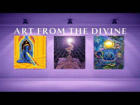 The Gallery of Psychedelic Visionary Art | With Relaxing Spiritual Music