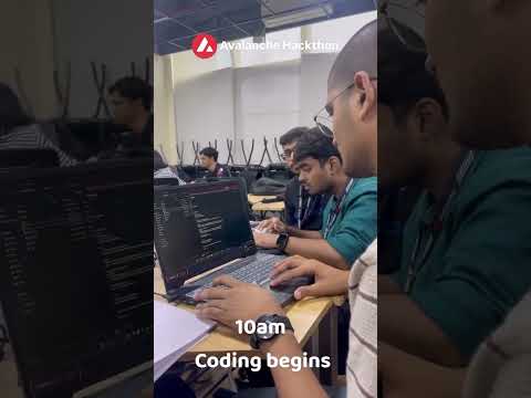 What REALLY happens behind the scenes at a hackathon... #avalanchehackathon