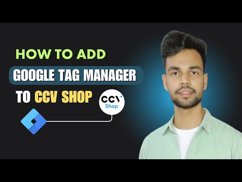 How to Connect Google Tag Manager on CCV Shop 2025
