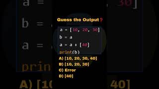 Python Challenge of the Day ⚡ Think you know the answer? Prove it in the comments 📝