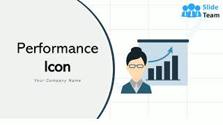 Performance Icon Business Financial Productivity Gear Improvement Successful