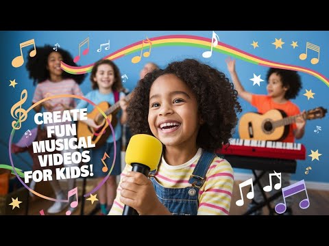 How to Create kids Musical Videos Using AI Tools Only | Kids Music Faceless Music Channel #aiviral
