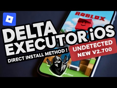Direct Install Delta Executor Mobile NEW Update v2.700 on iOS | BEST Roblox Executor iPhone & iPad