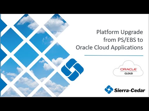 Sierra Cedar's Platform Upgrade Approach