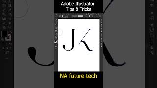 JK Logo Design Illustrator Tips & Tricks #adobeillustrator #JK #letter #logo #design #tips #tricks