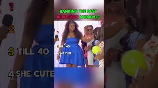 Ranking the best rejection moments 5 #shorts