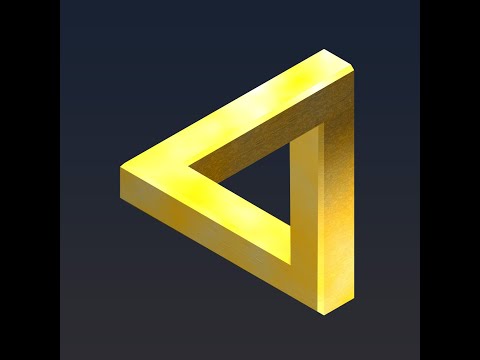 Optical Illusion - Penrose Triangle