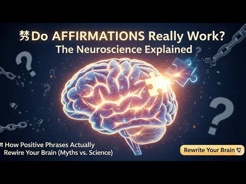 🧠 Do Affirmations REALLY Work? The Neuroscience Behind Positive Self-Talk