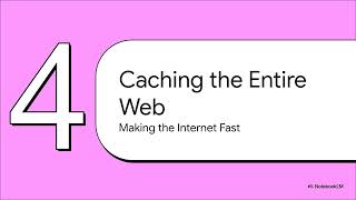 COGS500 Caching Explained