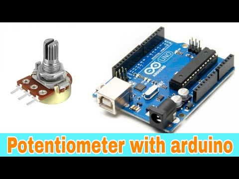 Interfacing potentiometer with arduino || Reading analog output from potentiometer with arduino