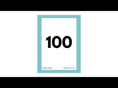 Counting by 100 to 1000 Using Number Cards
