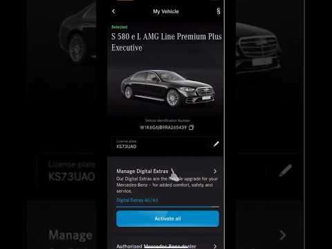 How To Activate Comfort Data Volume For Your Mercedes-Benz!