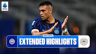 Inter vs. Udinese: Extended Highlights | Serie A | CBS Sports Golazo