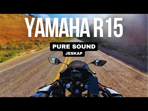 YAMAHA R15 -  PURE SOUND JESKAP EXHAUST [4K]