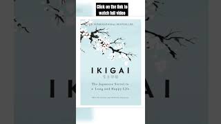 IKIGAI Book Summary In English | Book Summary ln English #books