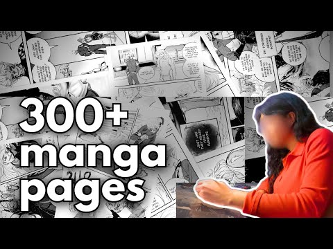How I Drew More Manga Than Ever This Year (My System)