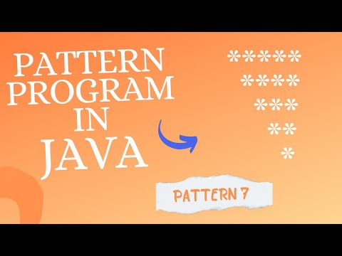 Java Pattern Program