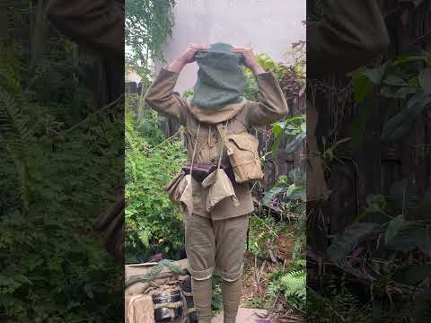 WWII Japanese Army Anti-Mosquito Gear #ww2 #wwii #reenactment #reenacting