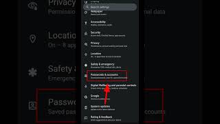 email account kaise 🤔🤔 delete Karen/ how to delete or remove email account by cop g @cop.g #shorts
