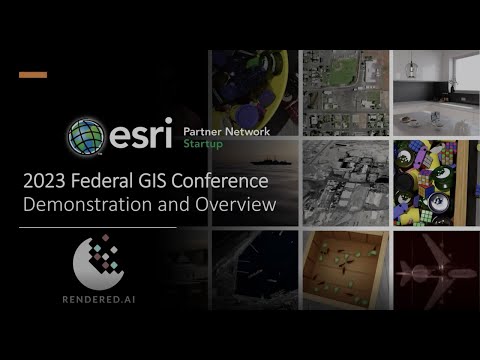 2023 Federal GIS Conference Demonstration and Overview