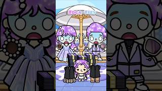 Girl Invites Parents to Become Poor💜😰 #tocaboca #tocalifeworld #shorts #fyp